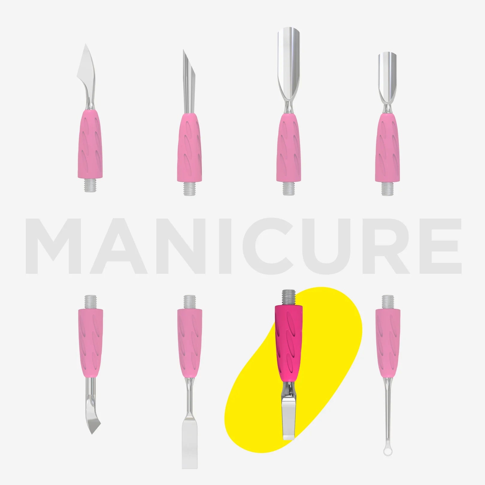 Parte operativa del empujador Combo UNIQ 15 cuchilla recta