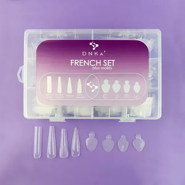 DNKa' Dual Form French Set plus molds, 192/96pcs