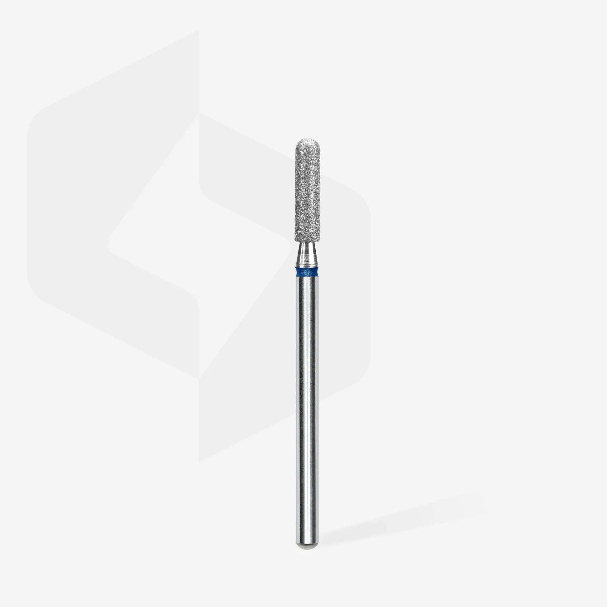 Fresa diamantada para piel "cilindro" redondeado azul EXPERT diámetro 2,5 mm/ parte útil 10 mm