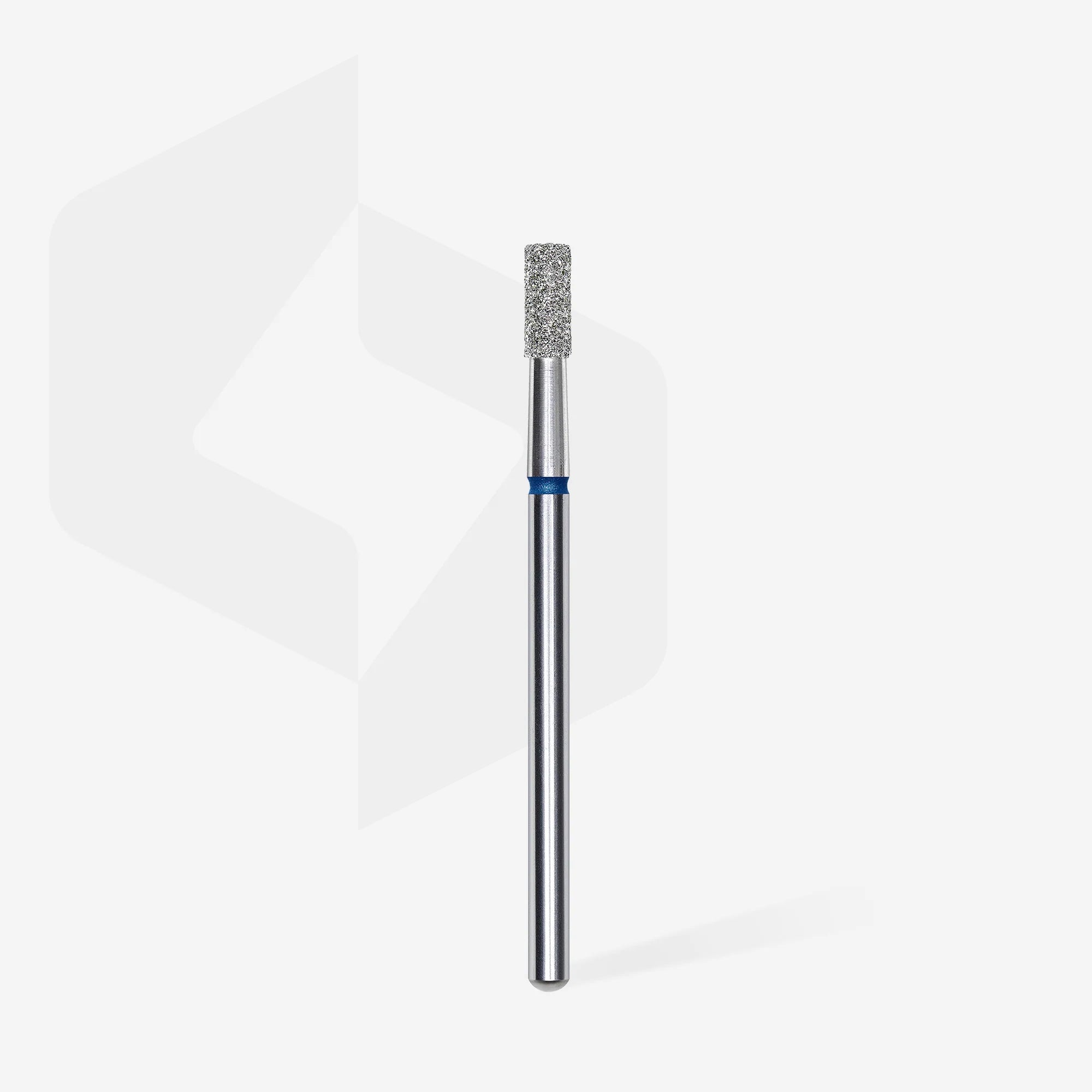 Fresa diamantada para piel "cilindro" azul EXPERT diámetro 2,5 mm/ parte útil 6 mm (divisible por 10)