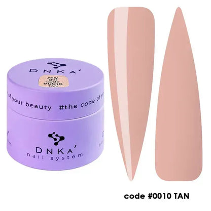 DNKa' Jelly Gel - #0010 Nude Oscuro Profundo