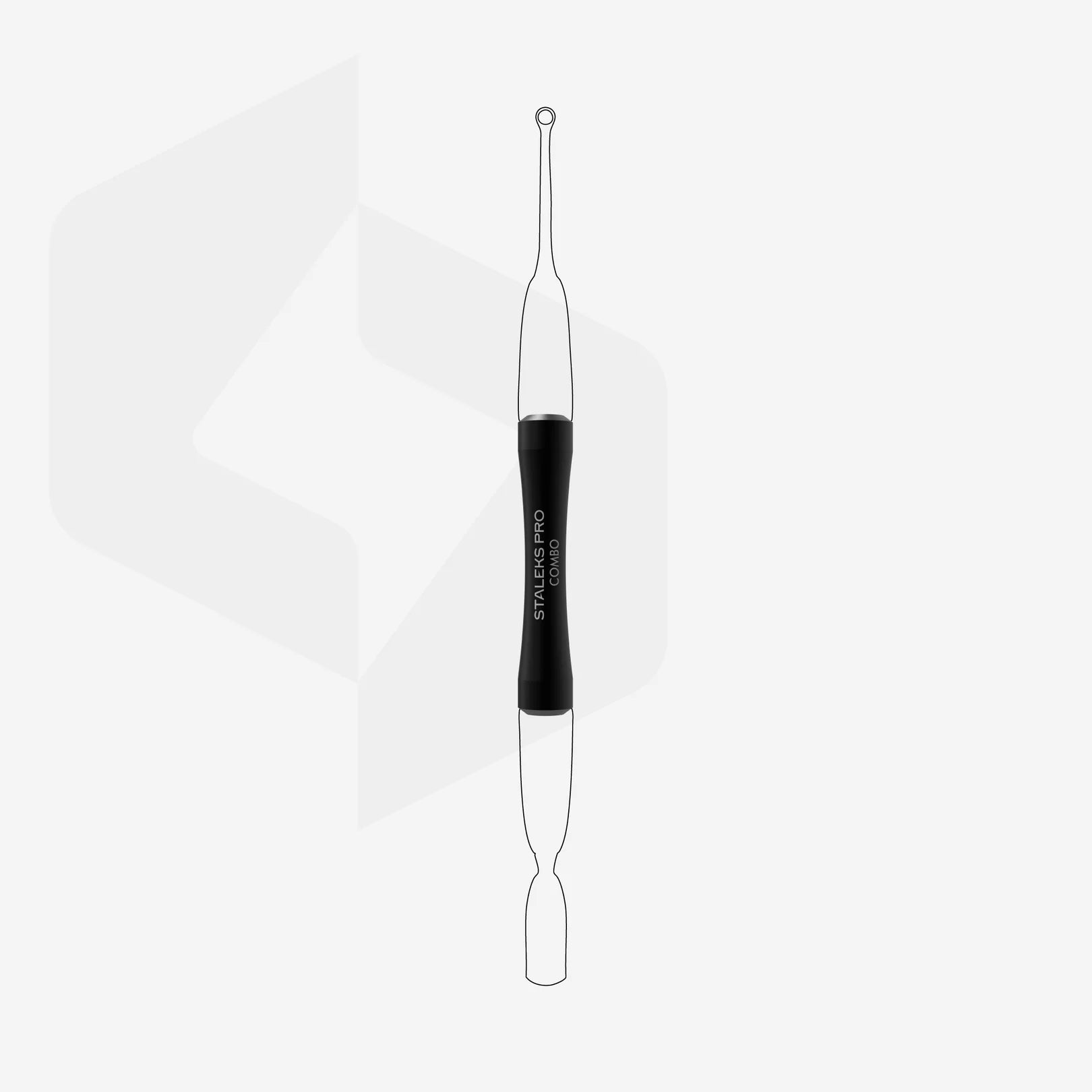 Mango del empujador, color negro Combo UNIQ 10b para piezas de trabajo reemplazables