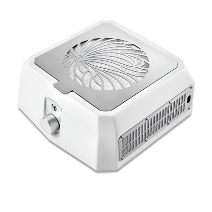 MICROSTOP Base Pro White — Aspirador Profesional para Uñas (Blanco)