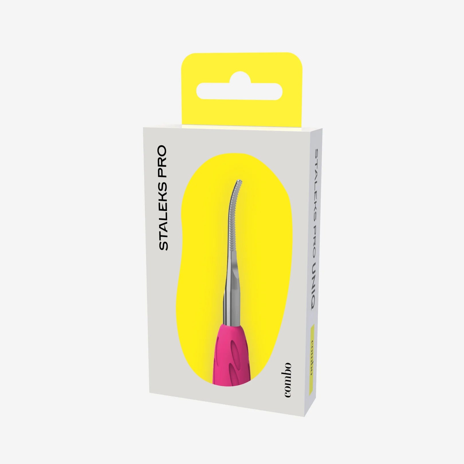 Pieza de trabajo del empujador Combo UNIQ 37 lima para uñas de los pies con extremo doblado