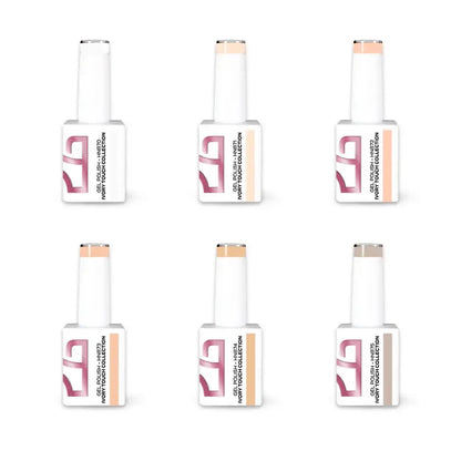 Colección Ivory Touch - 6 Esmaltes Beige HIT NAILS