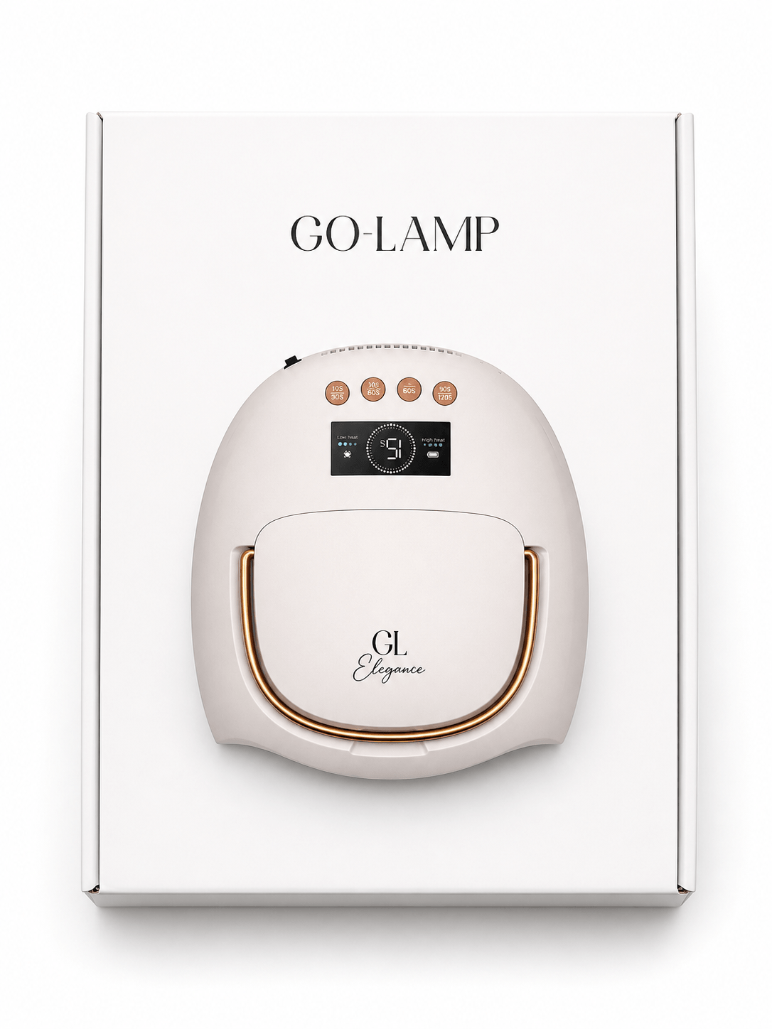 NEW GO-LAMP ELEGANCE GOLD - Lampara UV/LED