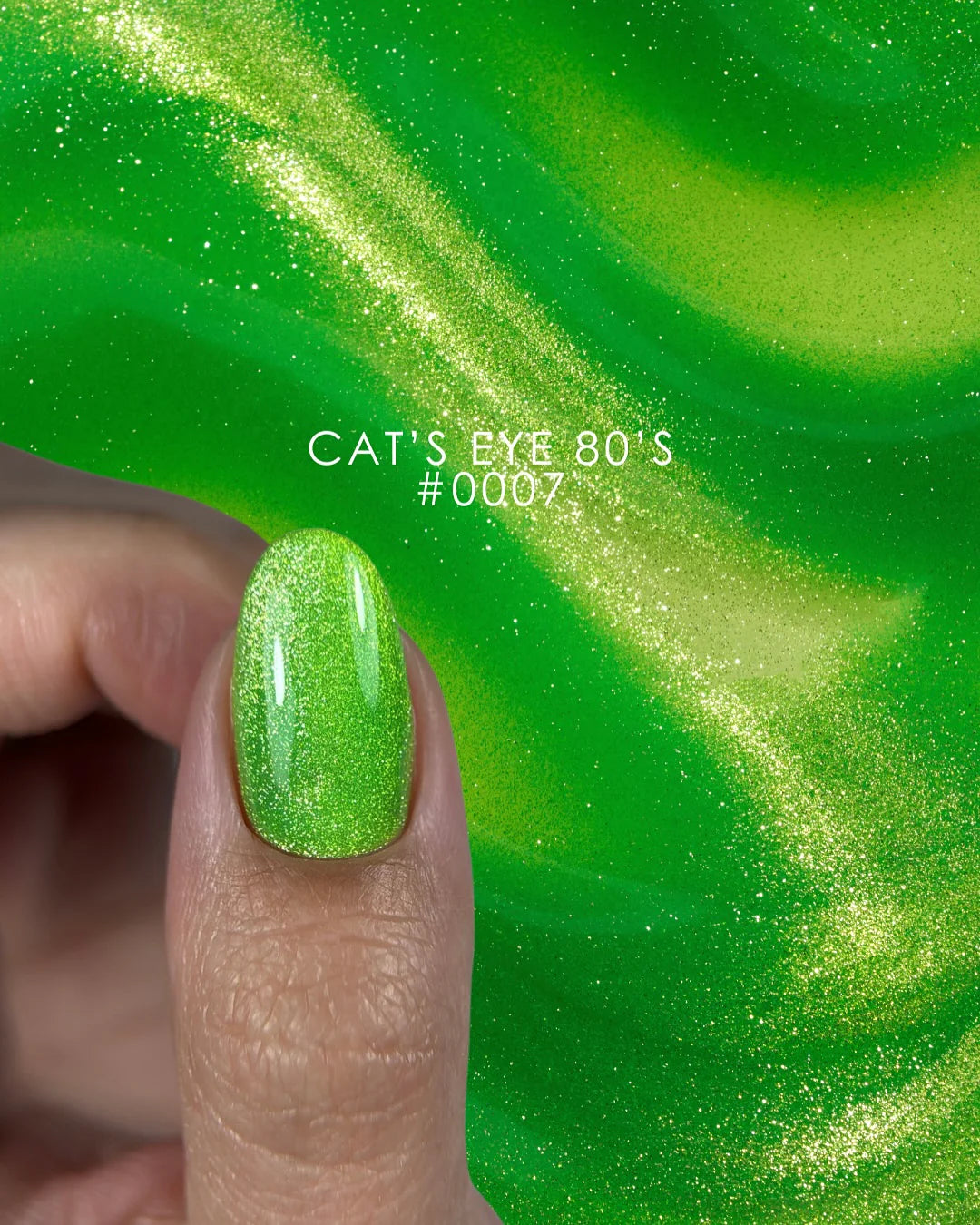 DNKa' Esmalte Semi #0007 80's CAT EYE