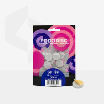 Limas - esponjas desechables para el disco de pedicura PODODISC STALEKS PRO M (25 uds.)