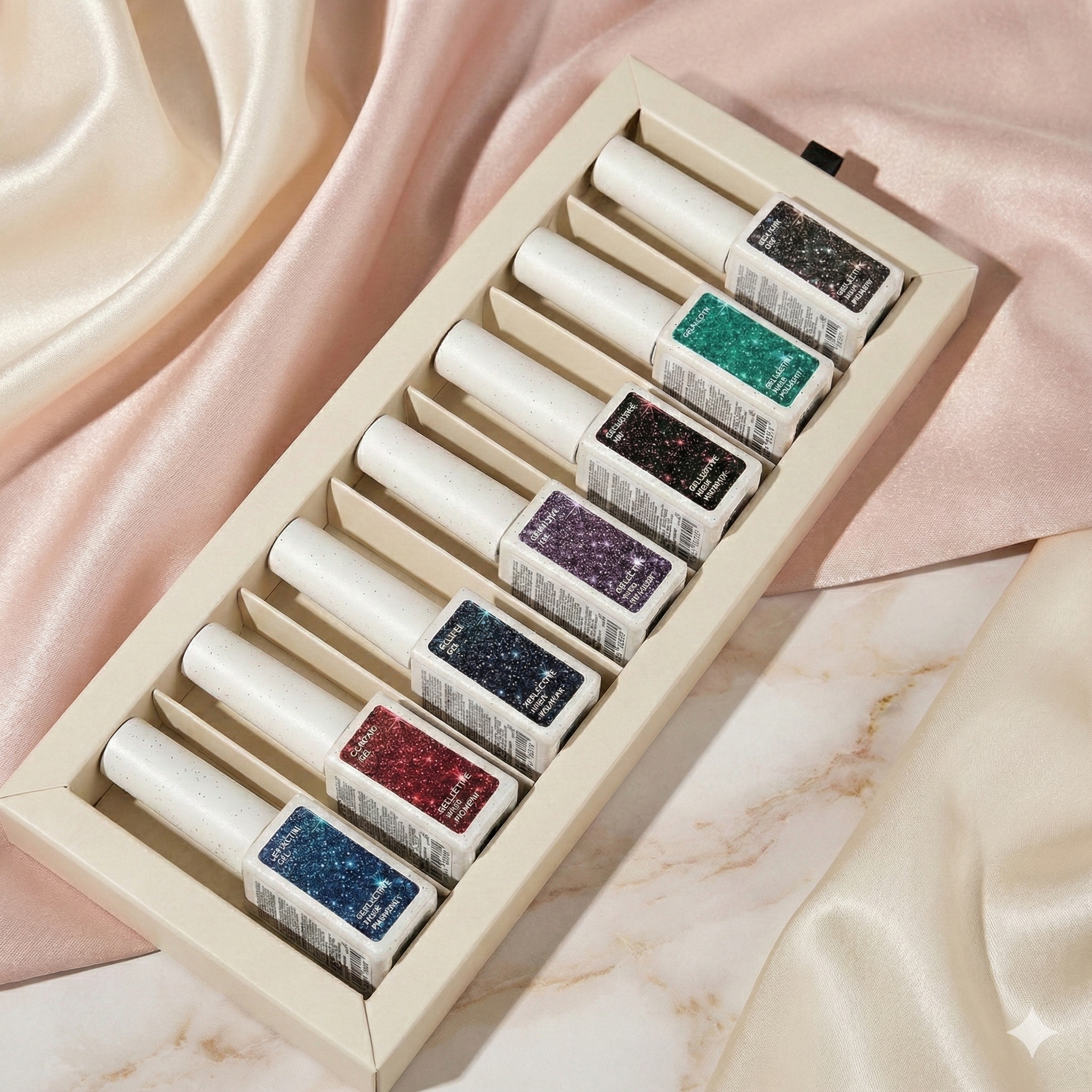 Colección COCKTAIL 7 esmaltes - Nails Of The Day