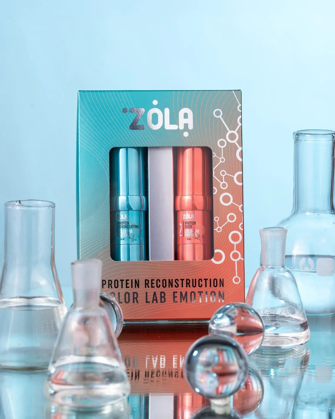 ZOLA Lamination Protein Color Lab Kit