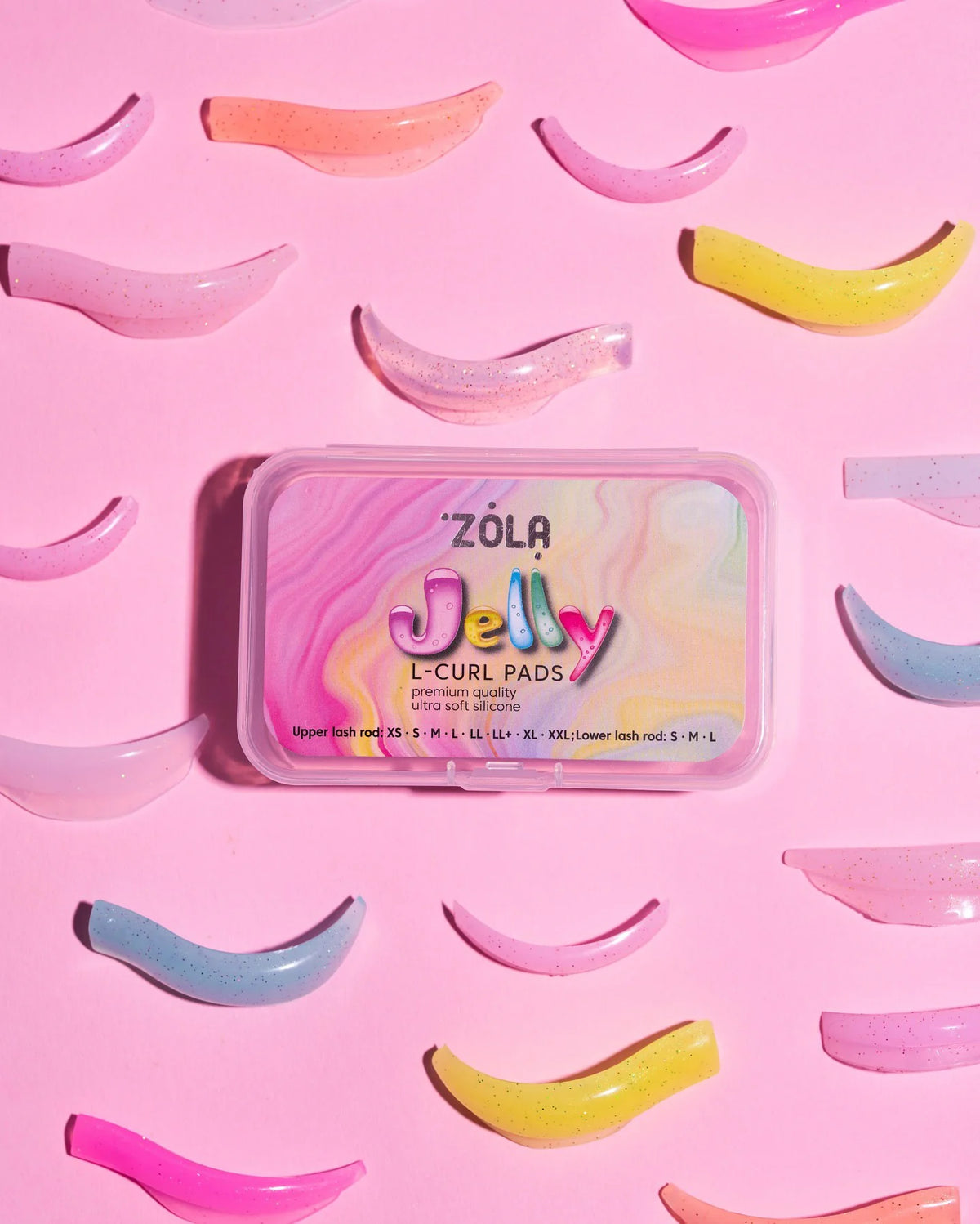 ZOLA Moldes para Pestañas Jelly L Curl