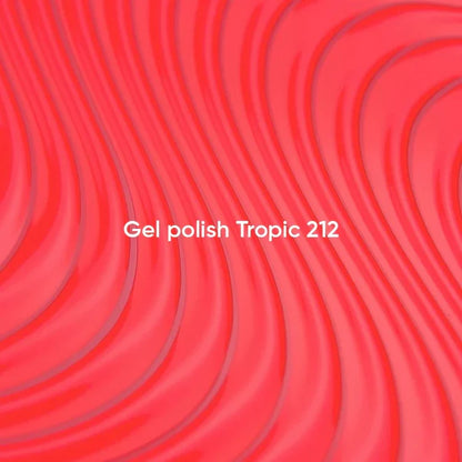 NAILSOFTHEDAY Gel Polish Tropic 212 — rosa coral, 10 ml