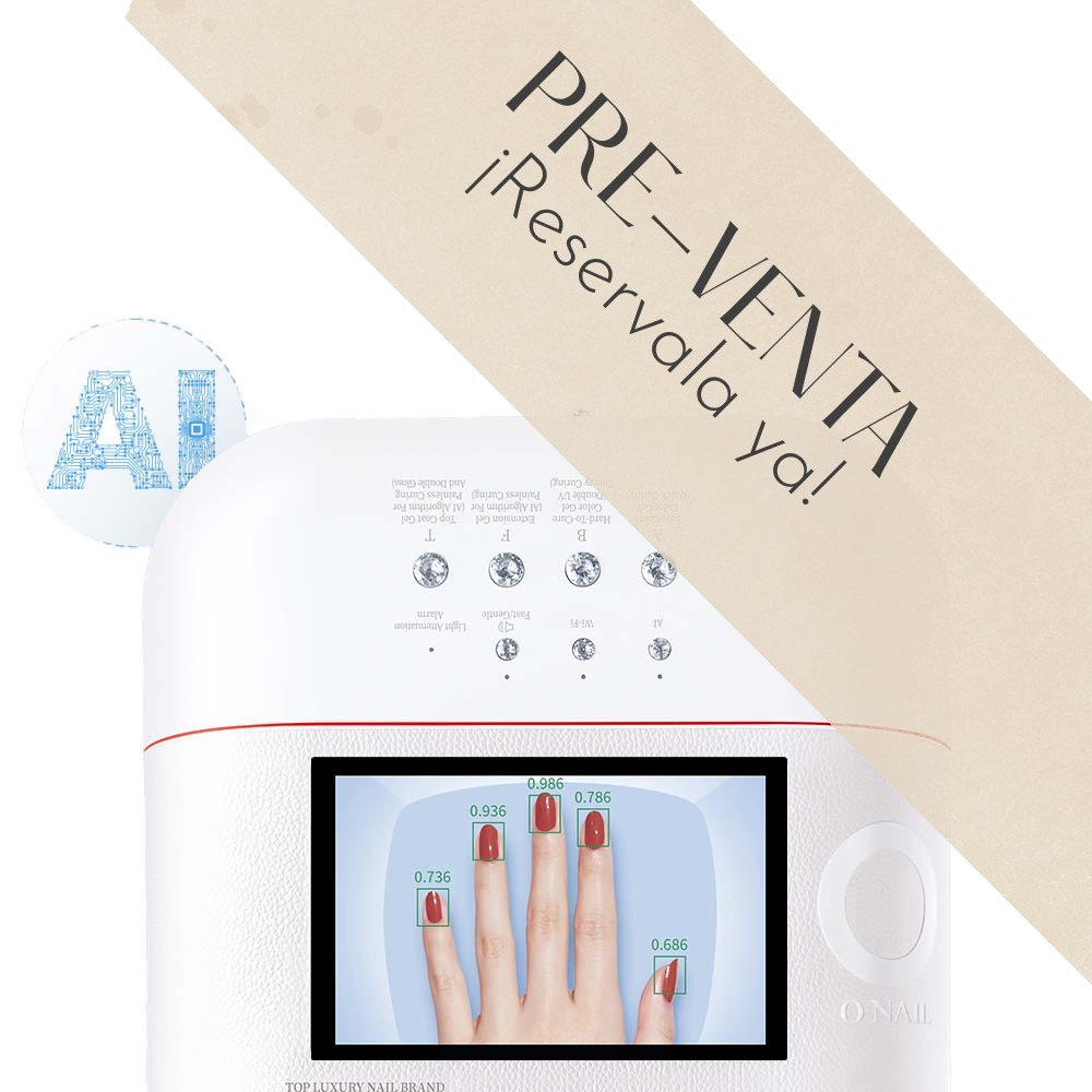 (PREVENTA- RESERVALA YA) Onail AI - Lámpara de Uñas con Inteligencia Artificial