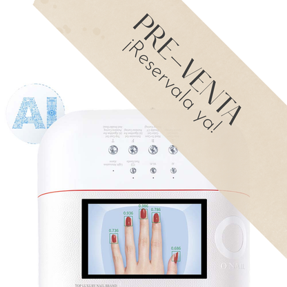 (PREVENTA- RESERVALA YA) Onail AI - Lámpara de Uñas con Inteligencia Artificial