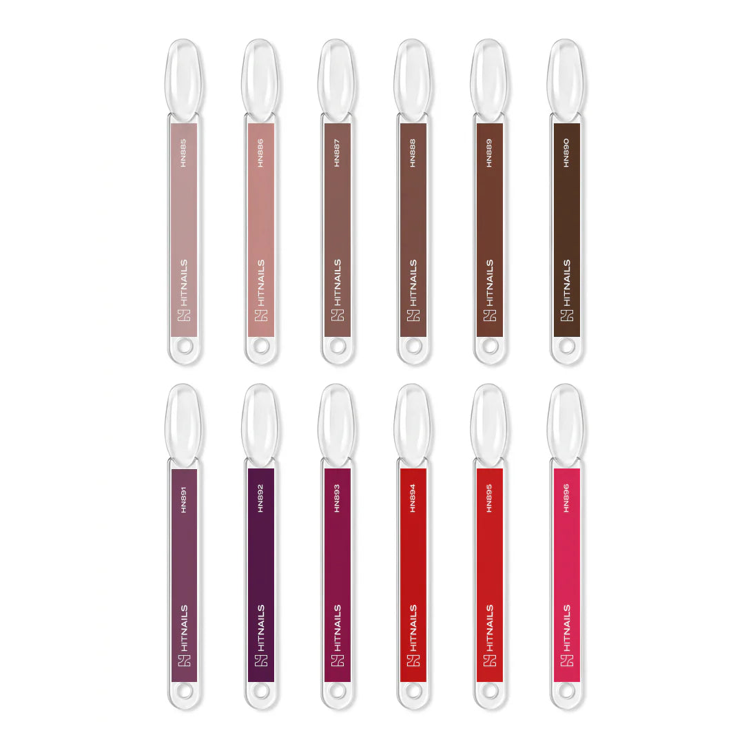 Chocolat Affair Collection - 12 Esmaltes Semipermanentes, 10ml