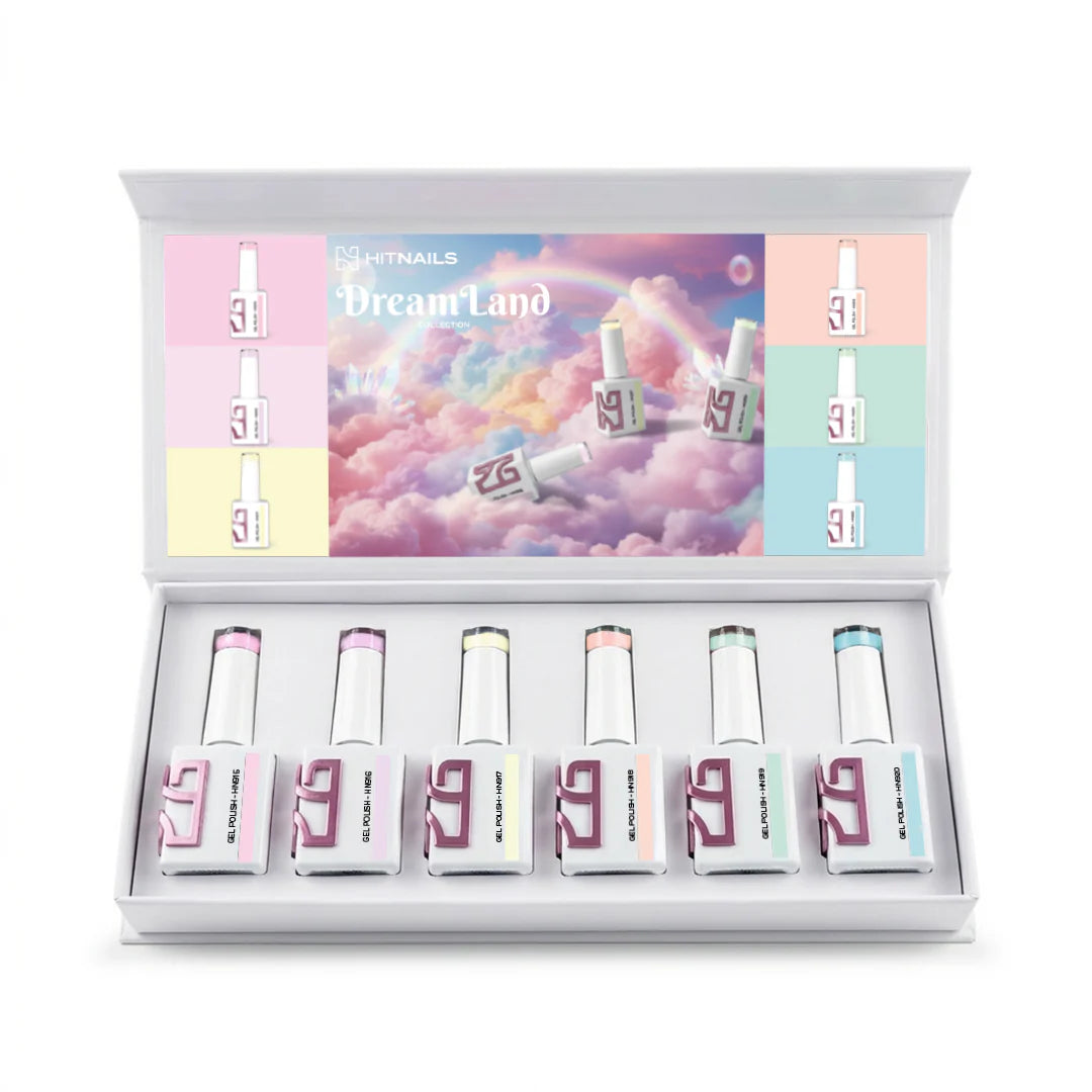 Dreamland Collection - 6 Esmaltes Semipermanentes, 10ml