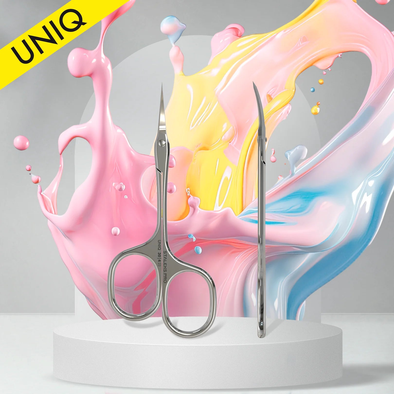Tijeras profesionales para cutículas UNIQ 30 TIPO 4