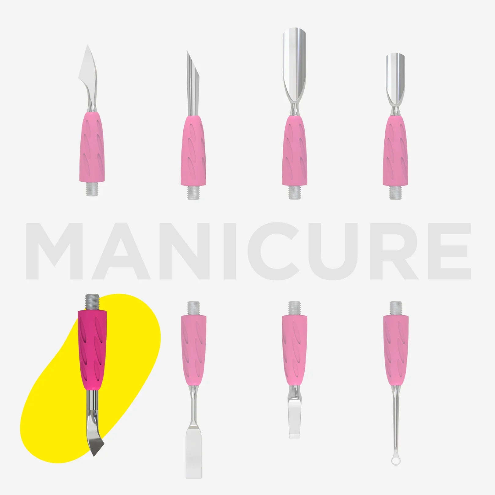 Parte operativa del empujador Combo UNIQ 14 hoja doblada