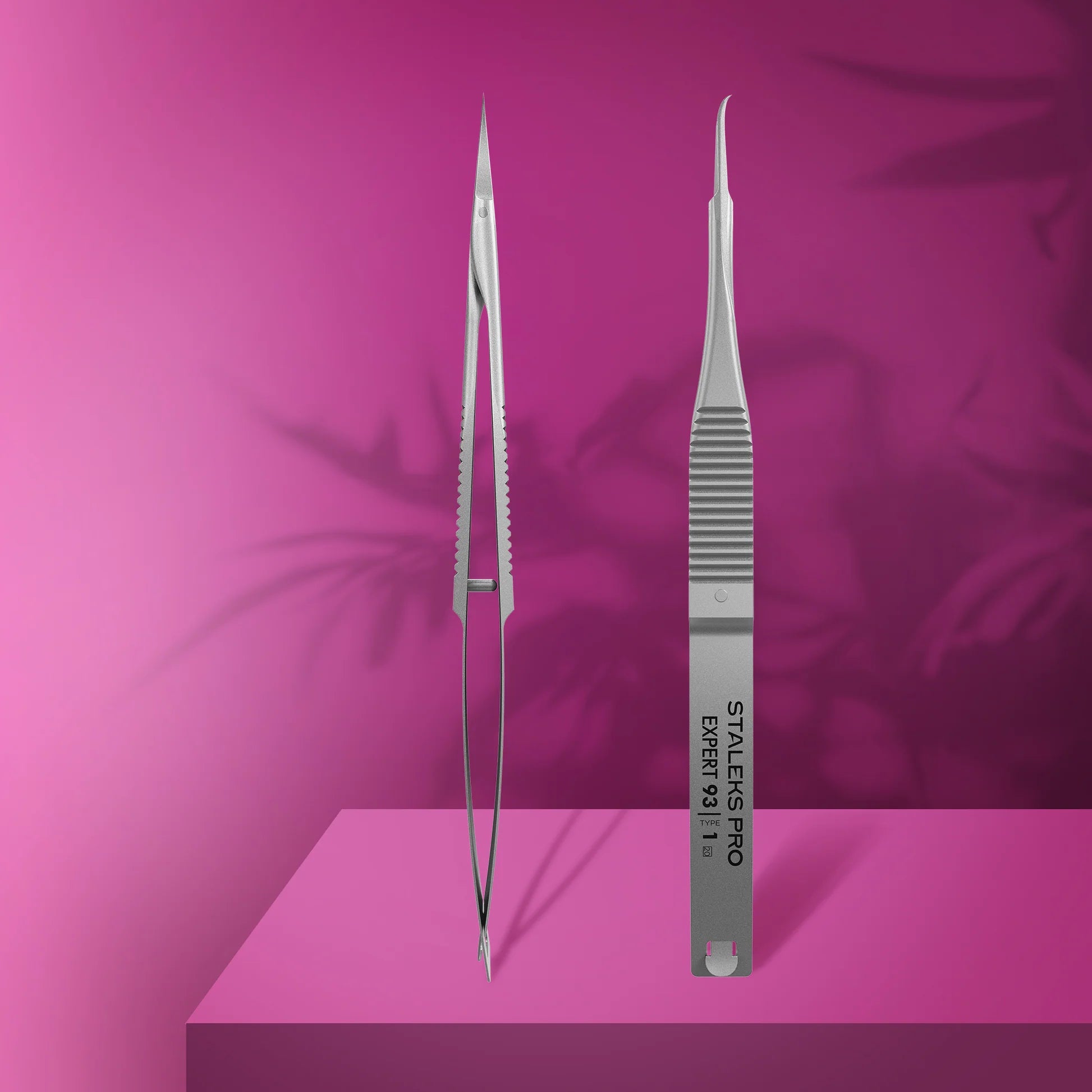 STALEKS EXPERT 93 TYPE 1 Pinzas profesionales para cutículas con gancho
