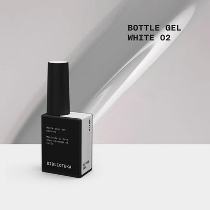 BIBLIOTEKA Bottle Gel № 02 White, 10 ml