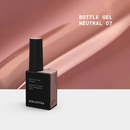 BIBLIOTEKA Bottle Gel № 07 Neutral, 10 ml