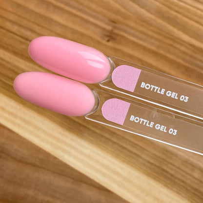 NAILSOFTHEDAY Bottle gel 03 – Gel líquido, rosa claro, 10 ml.