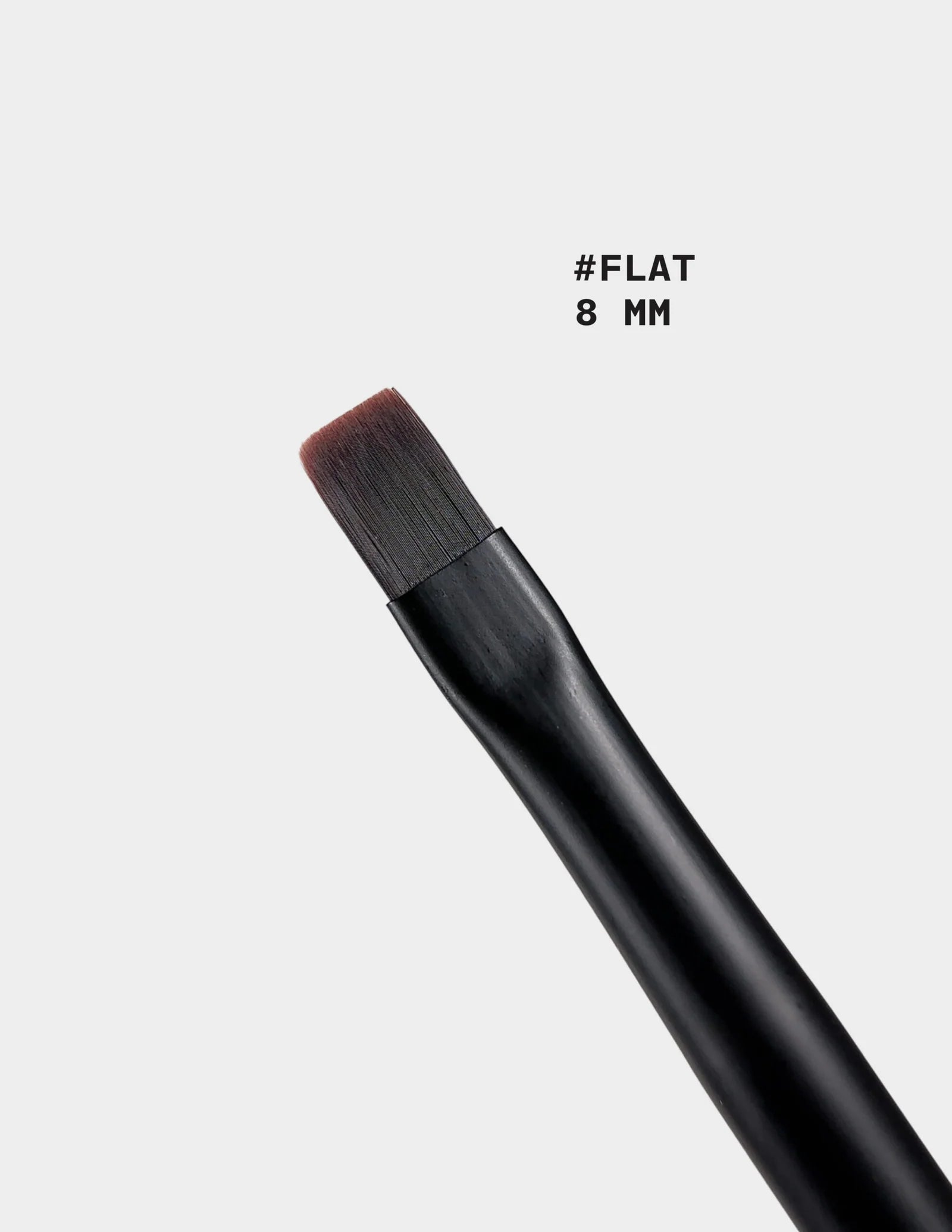 BIBLIOTEKA Brush #flat, 8 mm
