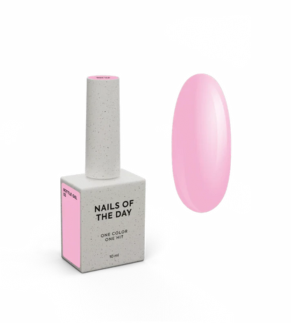 NAILSOFTHEDAY Bottle gel 03 – Gel líquido, rosa claro, 10 ml.