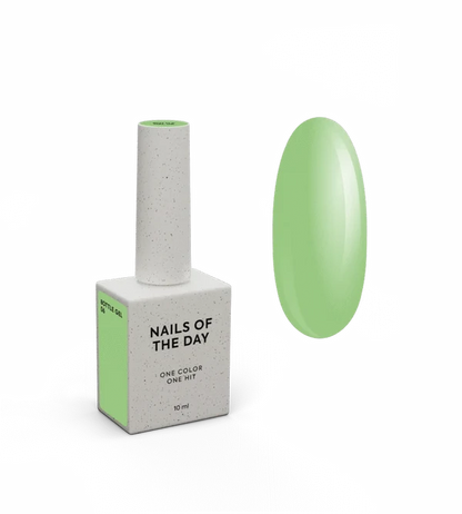 NAILSOFTHEDAY Bottle gel 06 – gel súper fuerte (verde claro), 10 ml