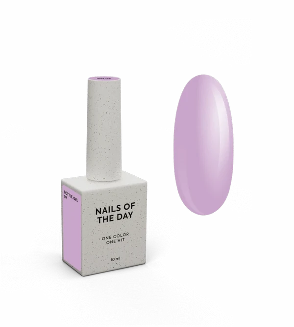 NAILSOFTHEDAY Bottle gel 09 – gel ultra fuerte, gel legendaria, 10 ml