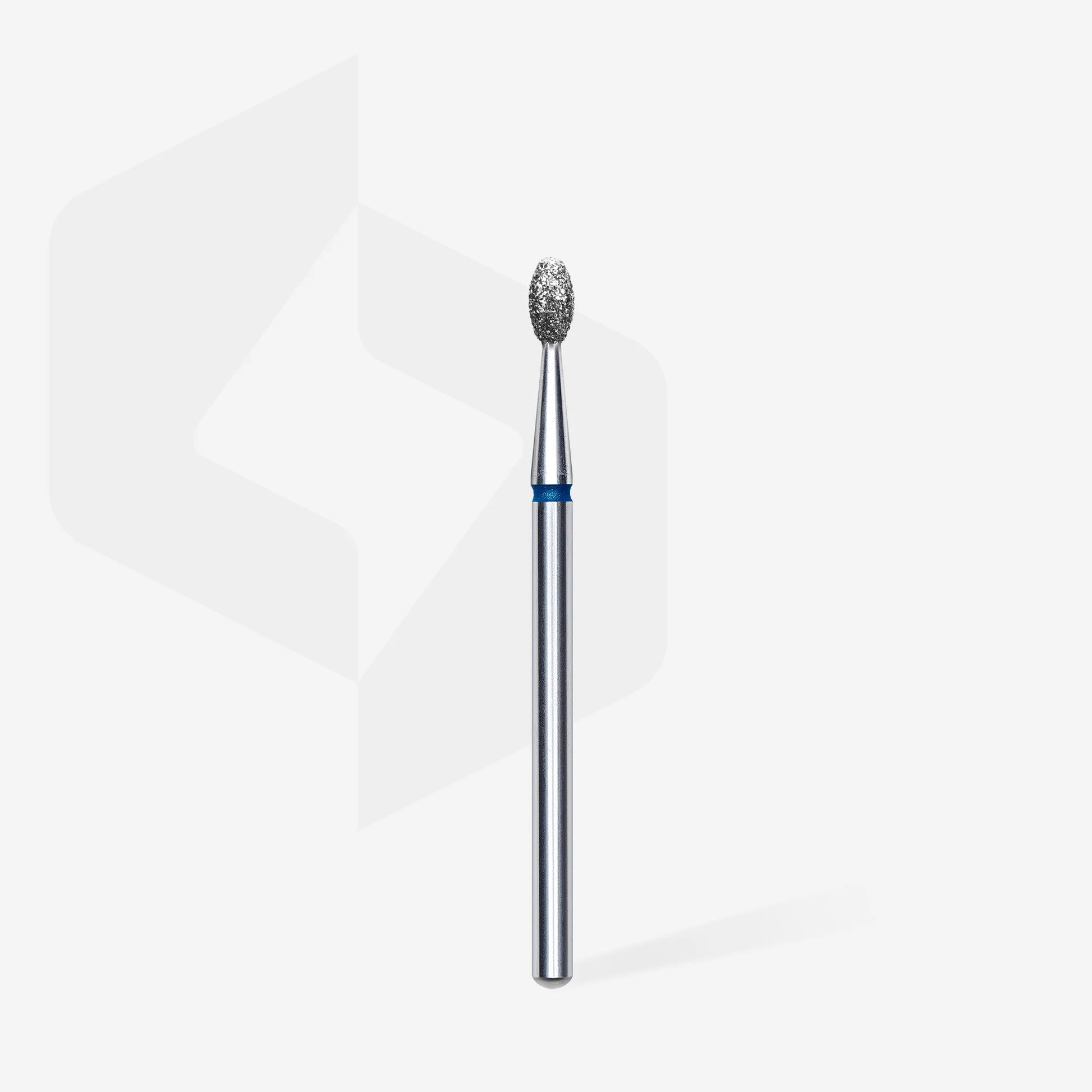 Fresa diamantada para piel "oliva" azul EXPERT diámetro 2,5 mm / parte útil 5 mm