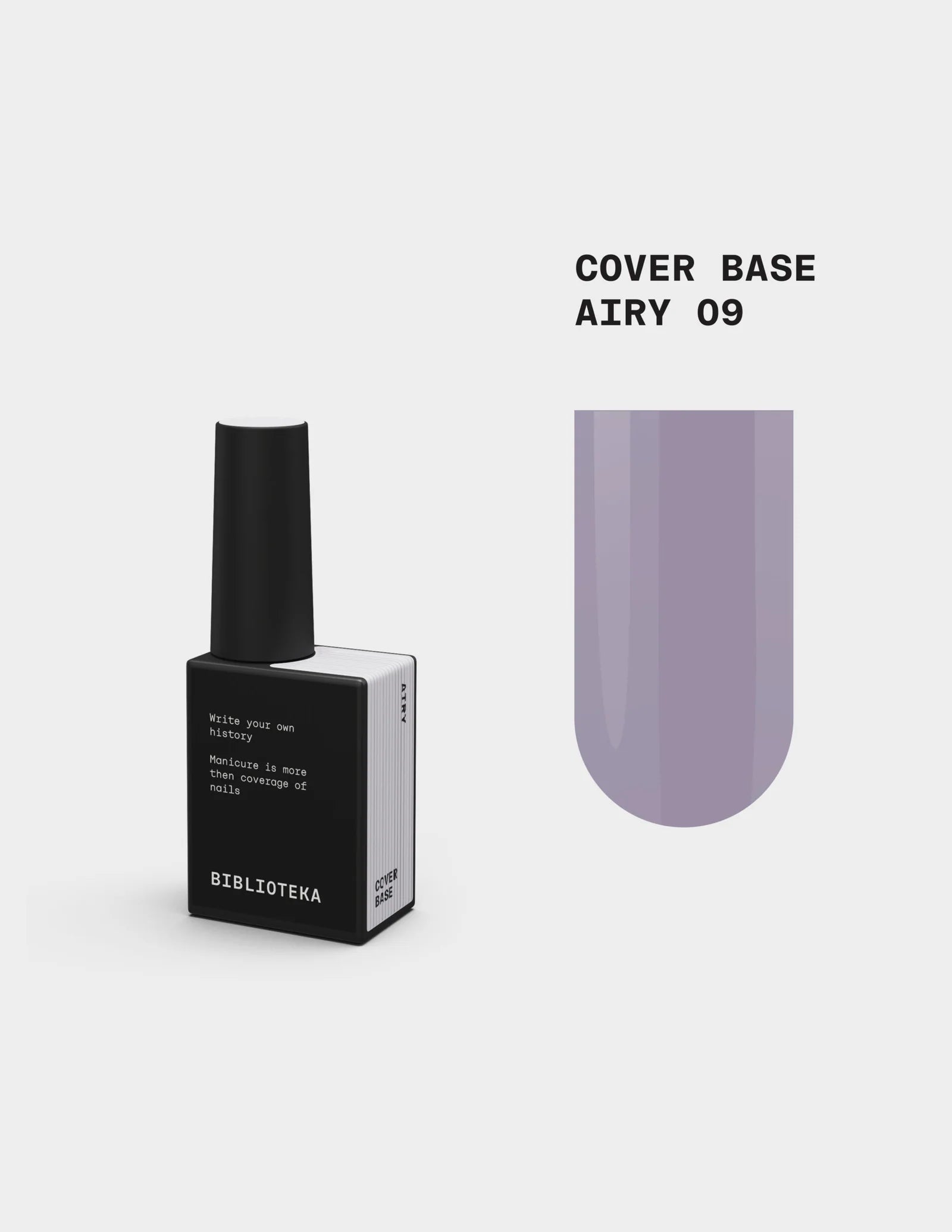 BIBLIOTEKA Cover Base № 09 Airy, 10 ml
