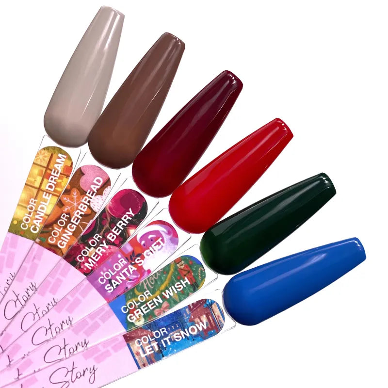 LUNAmoon - Christmas Story Colección 6 esmaltes Navidad