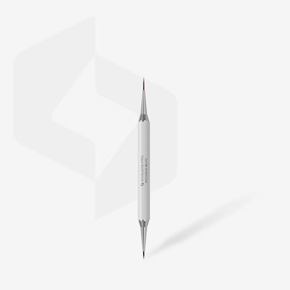 STALEKS EXCLUSIVE 01/11 Pincel liner de doble cara 7 mm / para gel 12 mm