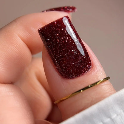 BIBLIOTEKA Flash Gel Polish № 07 Wine Soul, 10 ml