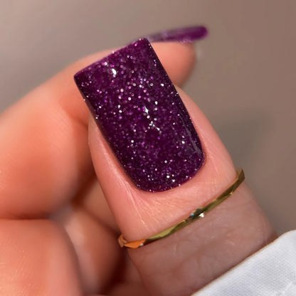 BIBLIOTEKA Flash Gel Polish № 08 Amethyst Dust, 10 ml