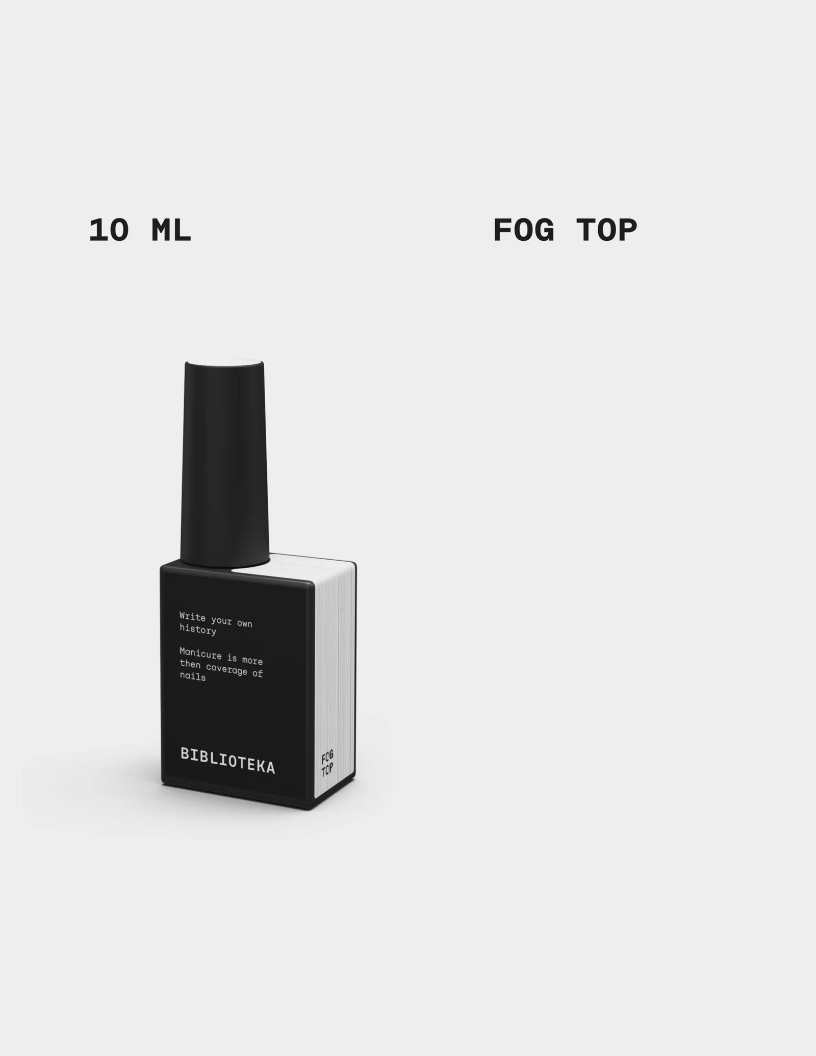 BIBLIOTEKA FOG TOP (mate), 10 ml