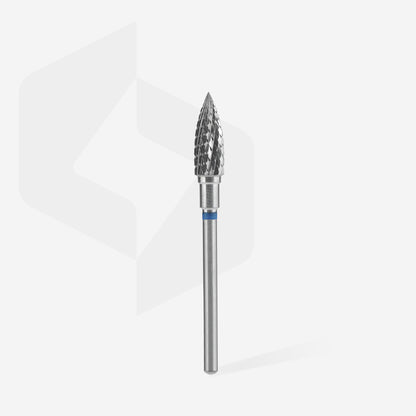 Fresa de carburo "llama" azul EXPERT diámetro 5 mm / parte útil 13,5 mm