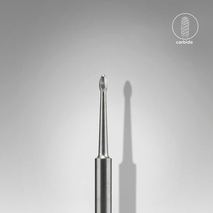 Fresa de carburo "limpiauñas", EXPERT, diámetro 1,2 mm / parte útil 2,5 mm