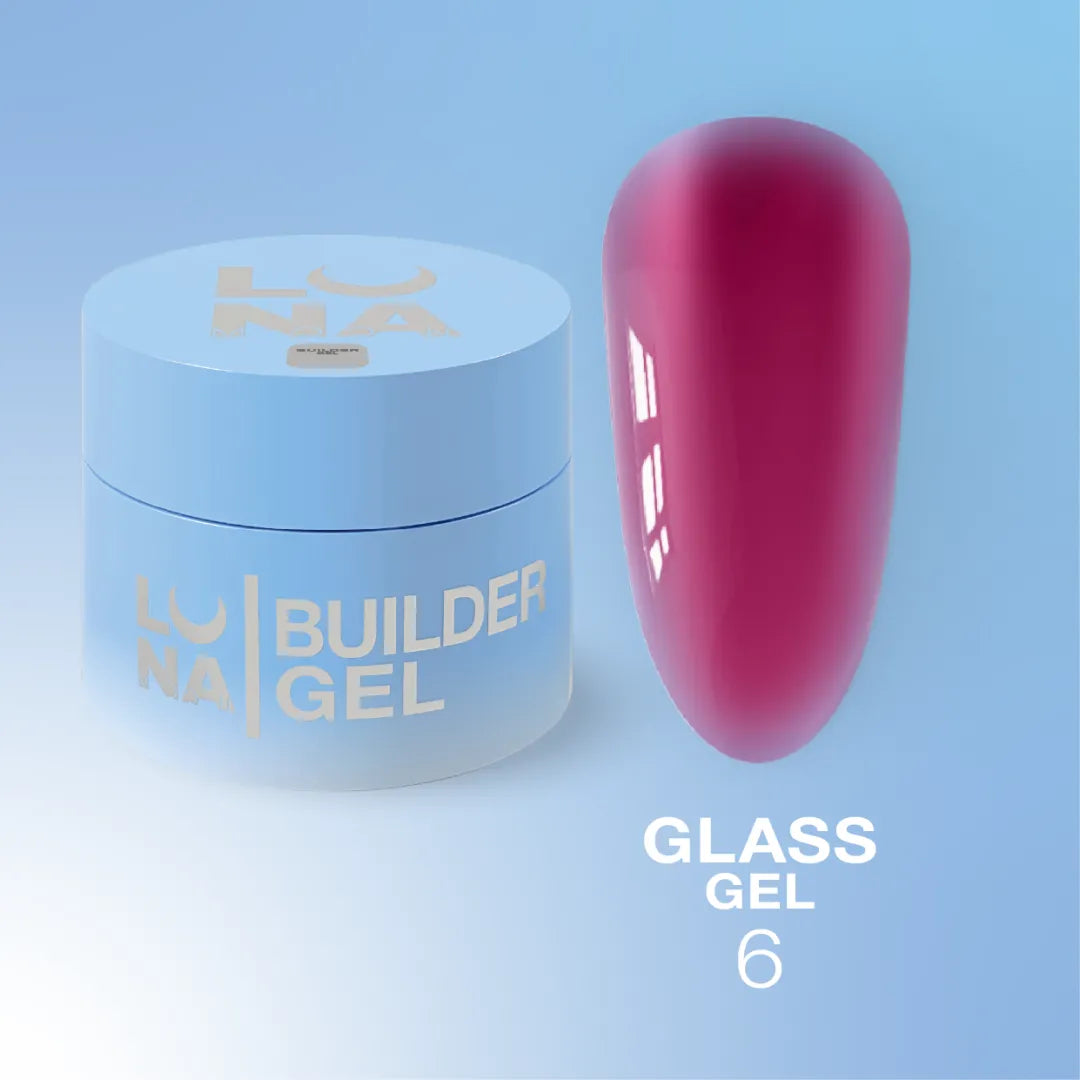 LUNAmoon Glass Builder Gel Nº 6 15ml