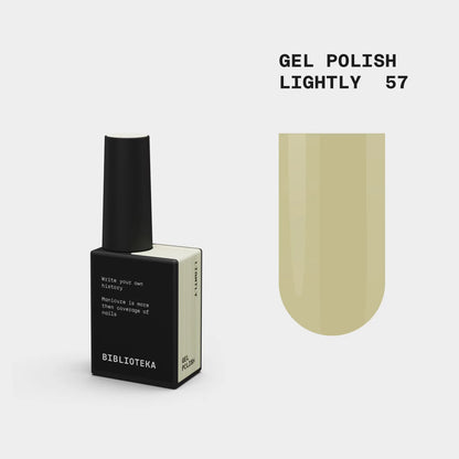 BIBLIOTEKA Gel Polish № 57 Lightly, 10 ml