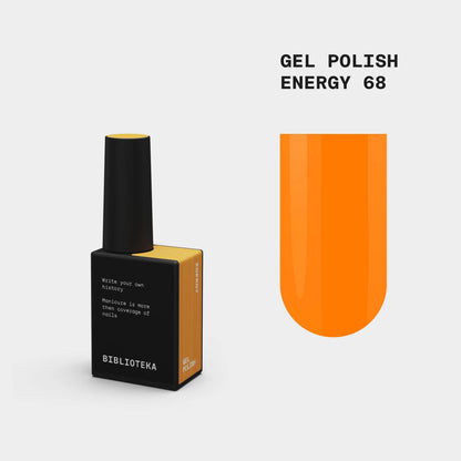 BIBLIOTEKA Gel Polish № 68 Energy, 10 ml