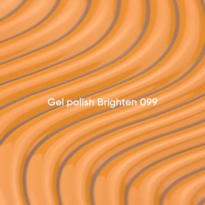 NAILSOFTHEDAY Gel Polish Brighten 099 — naranja pastel, 10 ml