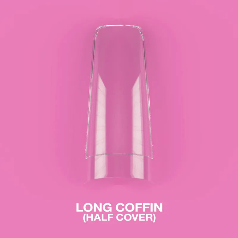 LUNAmoon Gel Tips Coffin Largo (Media Uña)