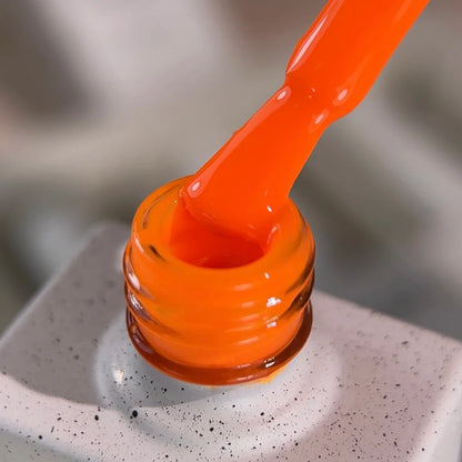 NAILSOFTHEDAY Gel Polish Mango — esmalte semipermanente naranja neón, 10 ml