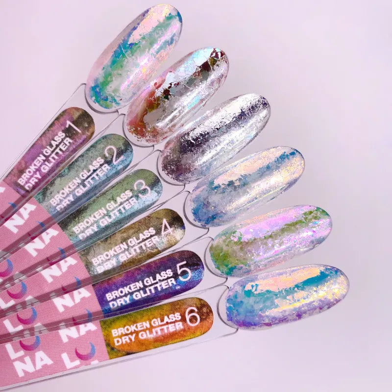LUNAmoon Broken Glass Flakes (6uds)