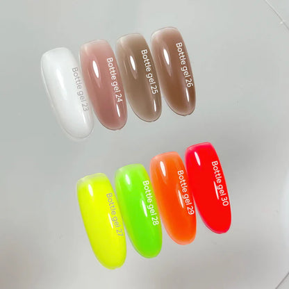 NAILSOFTHEDAY Bottle gel 23 – Gel líquido, blanco lechoso, 10 ml.