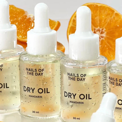 NAILSOFTHEDAY Dry Oil Mandarin - Aceite para cutículas, 30ml