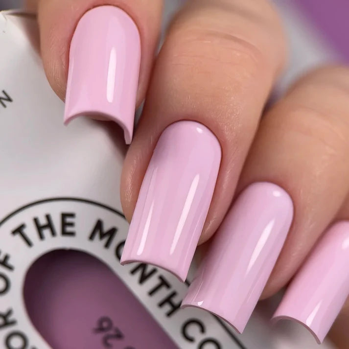 NAILSOFTHEDAY Color del Mes Febrero 2026 — Rosa Pastel Blush, 10 ml