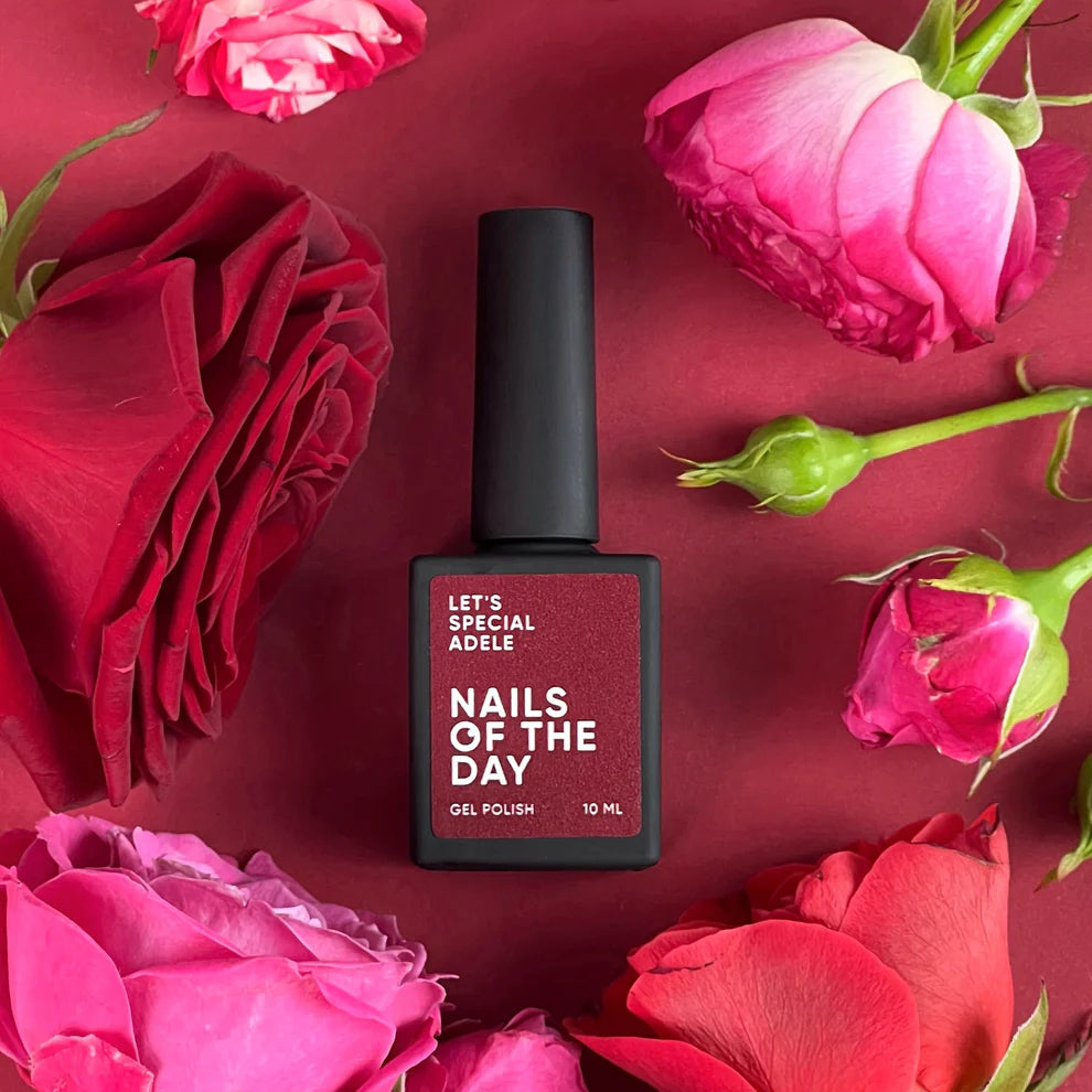 NAILSOFTHEDAY Let’s special Adele — esmalte Rojo Brillo, 10 ml